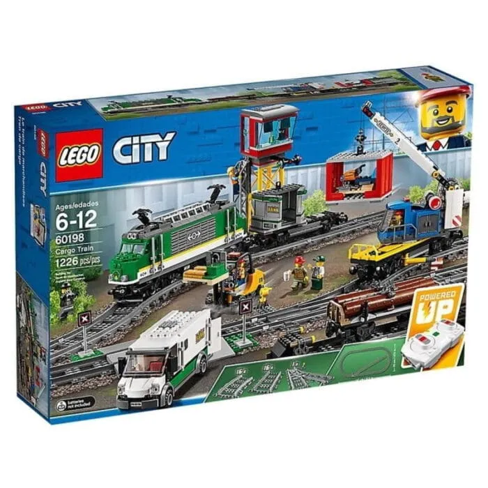 Lego 60198 Город Товарный поезд — изображение 11