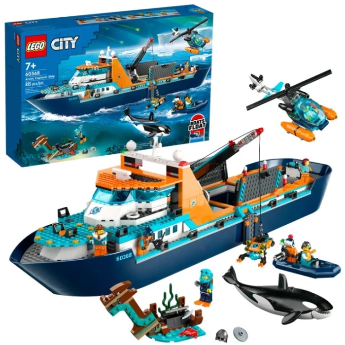 Lego 60368 Город Корабль исследователей Арктики
