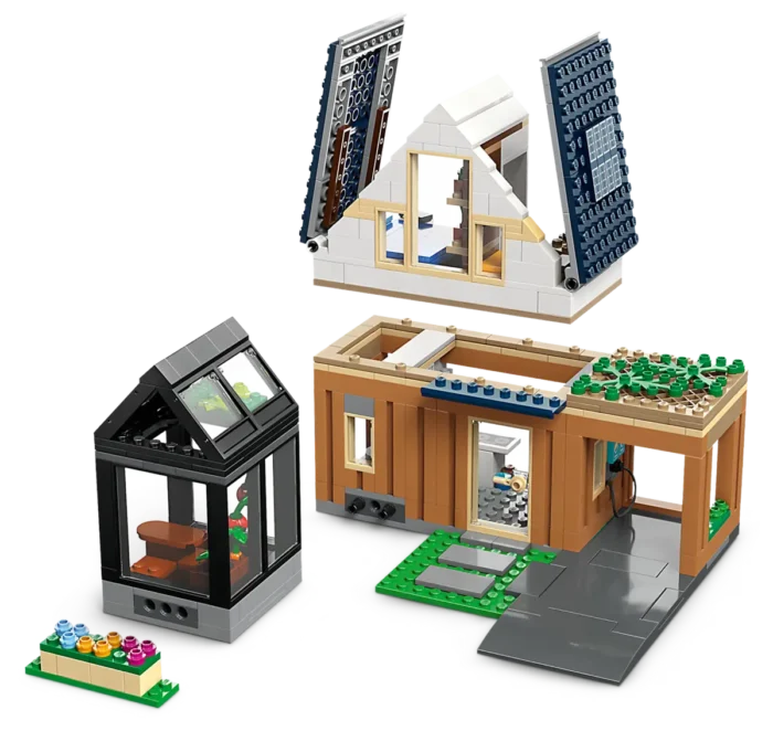 Lego 60398 Город Семейный дом и электромобиль — изображение 10