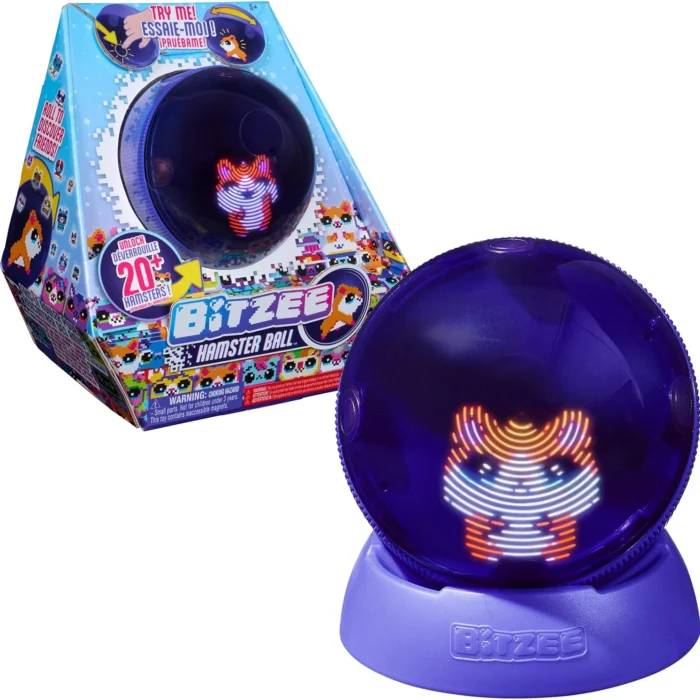 BTZ 6072283 Интерактивная Игрушка-Питомец Хомяк в шаре Bitzee Hamster