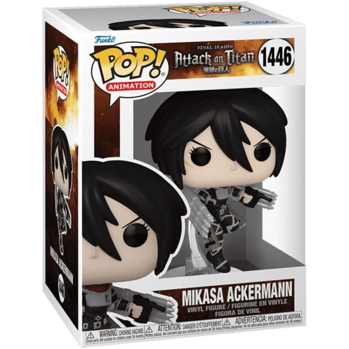 Funko POP! Attack on Titan фигурка Микаса Акерман 67929F