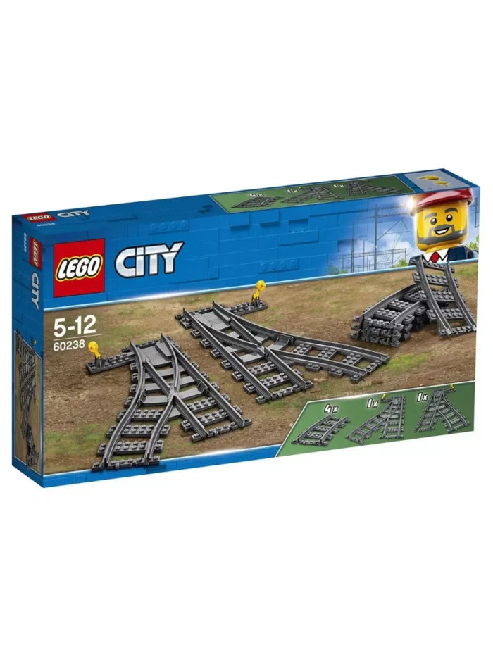 Lego 60238 Город Железнодорожные стрелки — изображение 8