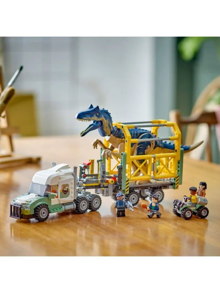 Lego 76966 Jurassic World Истории динозавров: перевозка аллозавра — изображение 7