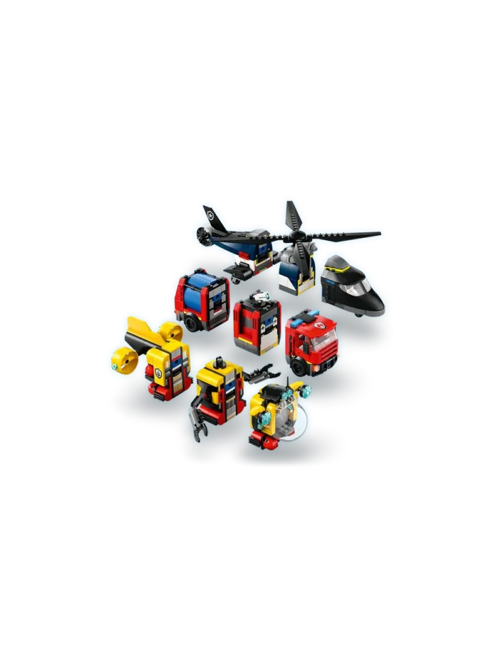 Lego 60462 Город Вертолет, пожарная машина и подводная лодка - Image 8