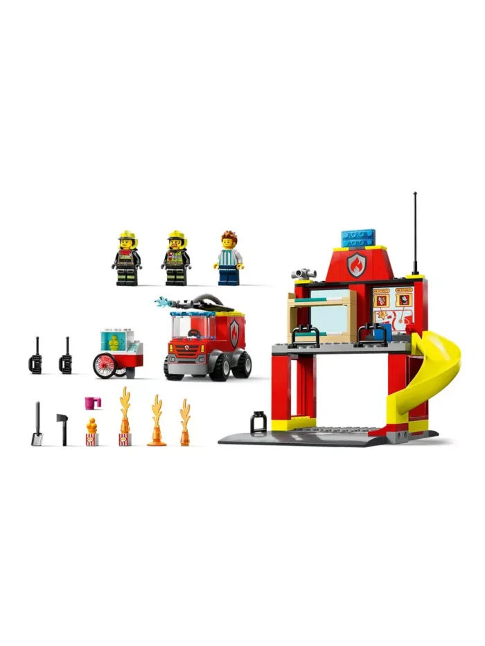 Lego 60375 Город Пожарная часть и пожарная машина - Image 7