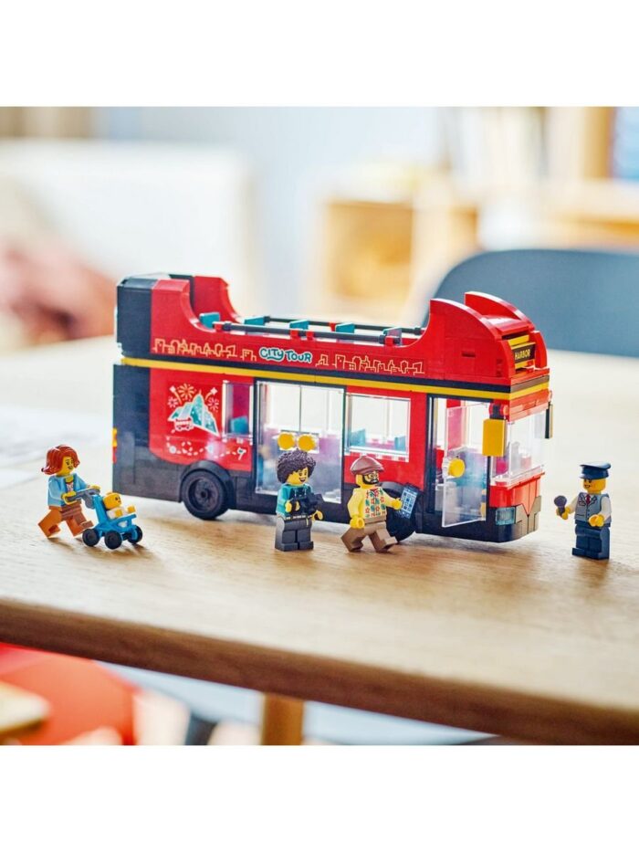 Lego 60407 Город Двухэтажный экскурсионный автобус — изображение 7