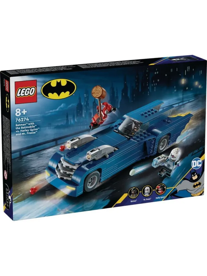 Lego 76274 Супер Герои Бэтмен на бэтмобиле против Харли Квинн и Мистера Фриза — изображение 7