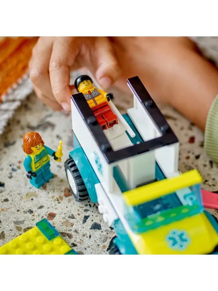 Lego 60403 Город Скорая помощь и сноубордист — изображение 7