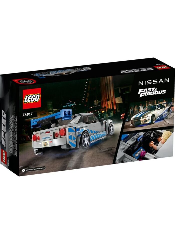 Lego 76917 Speed Champions Nissan Skyline GT-R (R34) - Image 7