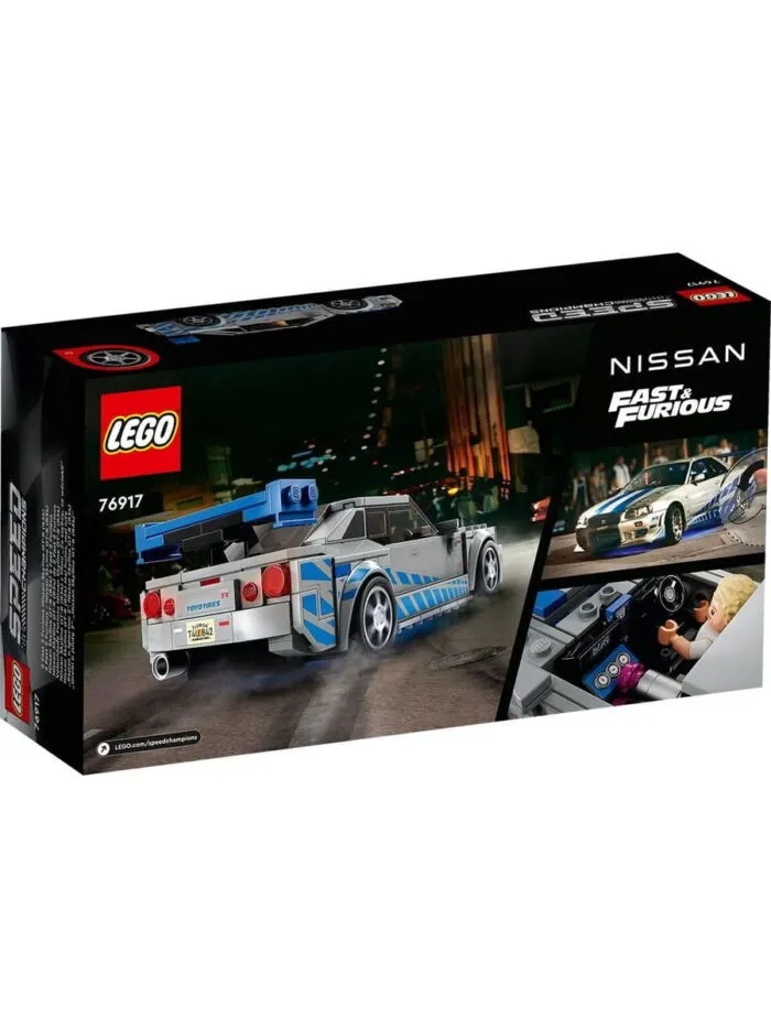 Lego 76917 Speed Champions Nissan Skyline GT-R (R34) — изображение 7