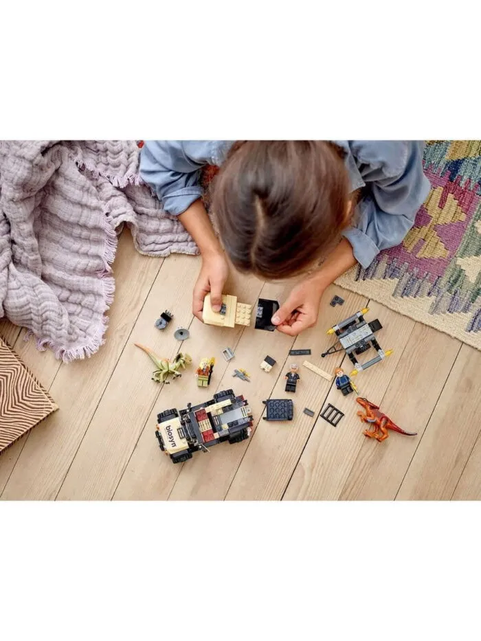 Lego 76951 Jurassic World Перевозка пирораптора и дилофозавра - Image 7