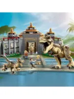 Lego 76961 Jurassic World Центр для посетителей: Т-рекс против Раптора — изображение 7