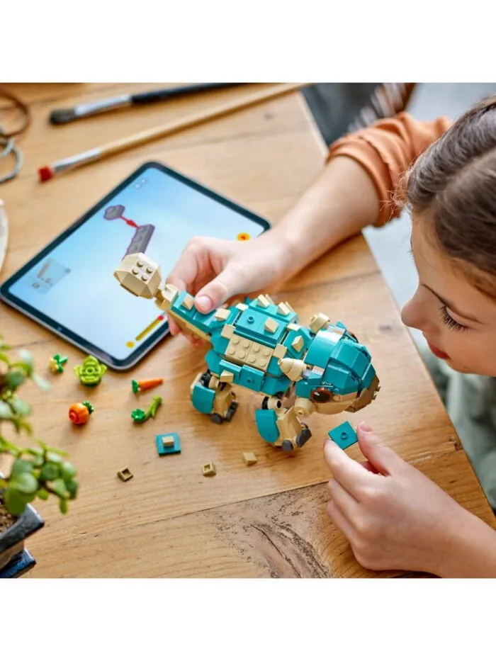 Lego 76962 Jurassic World Малышка Бампи: анкилозавр — изображение 7