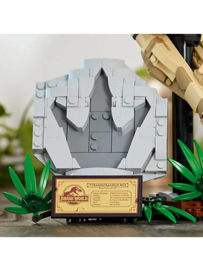 Lego 76964 Jurassic World Окаменелости динозавров: череп тираннозавра — изображение 7