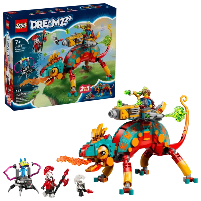 Lego 71492 DREAMZzz Огненный хамелеон Матео