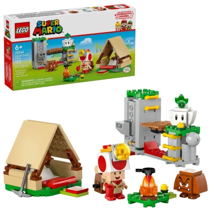 Lego 72040 Super Mario Лагерь капитана Тоада
