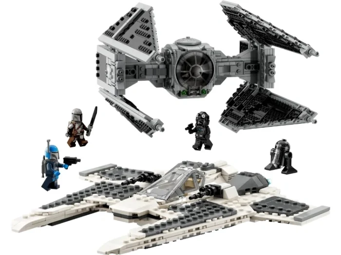 Lego 75348 Звездные войны Мандалорский клыкастый боец и TIE-перехватчик — изображение 8