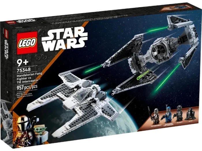 Lego 75348 Звездные войны Мандалорский клыкастый боец и TIE-перехватчик — изображение 2