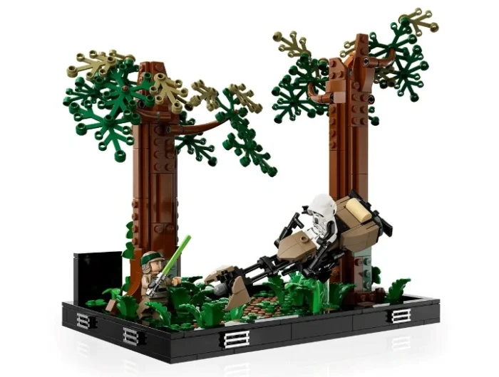 Lego 75353 Звездные войны Диорама «Погоня на Эндоре» — изображение 3