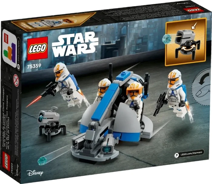 Lego 75359 Звездные войны Боевой набор солдат-клонов 332-го полка Асоки — изображение 6