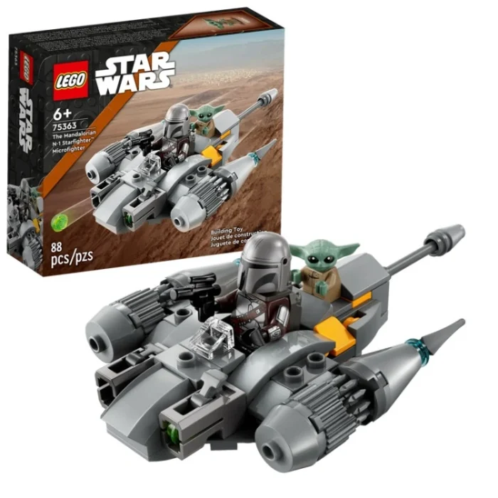 Lego 75363 Звездные войны Микрофайтер Истребителя Мандалорца N-1