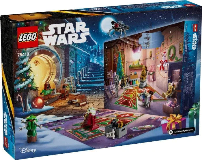 Lego 75418 Звездные войны Новогодний календарь 2025 года — изображение 3