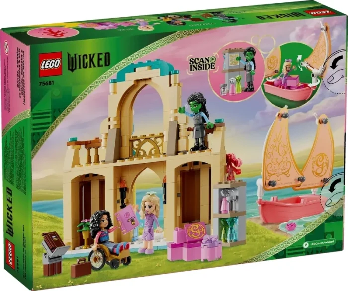Lego 75681 Wicked Глинда, Эльфаба и Нессароза в университете Шиз — изображение 2
