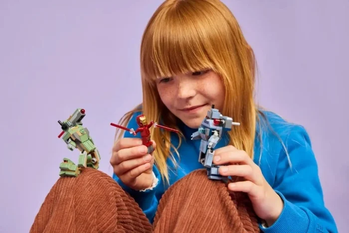 Lego 76320 Супер Герои Железный человек и Воитель против Хаммер-дронов - Image 5