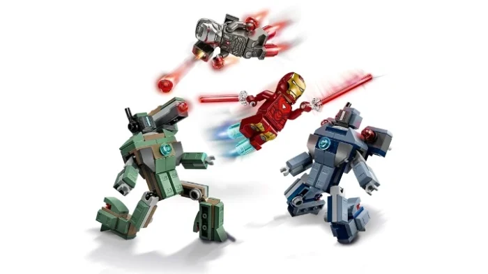 Lego 76320 Супер Герои Железный человек и Воитель против Хаммер-дронов - Image 9