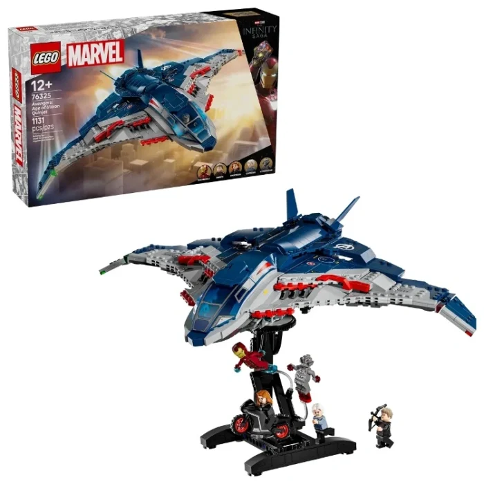 Lego 76325 Супер Герои «Мстители: Эра Альтрона»: квинджет