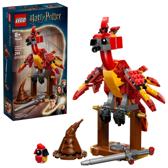 Lego 76448 Гарри Поттер Фоукс, феникс Дамблдора