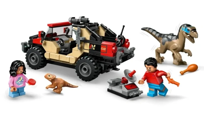 Lego 76972 Jurassic World Побег от раптора в бездорожье - Image 9