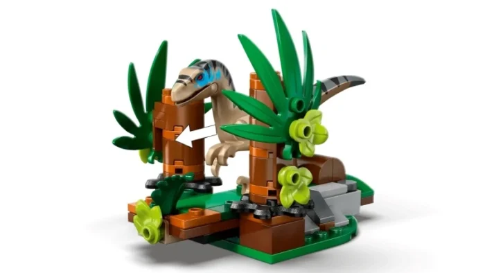 Lego 76972 Jurassic World Побег от раптора в бездорожье - Image 10