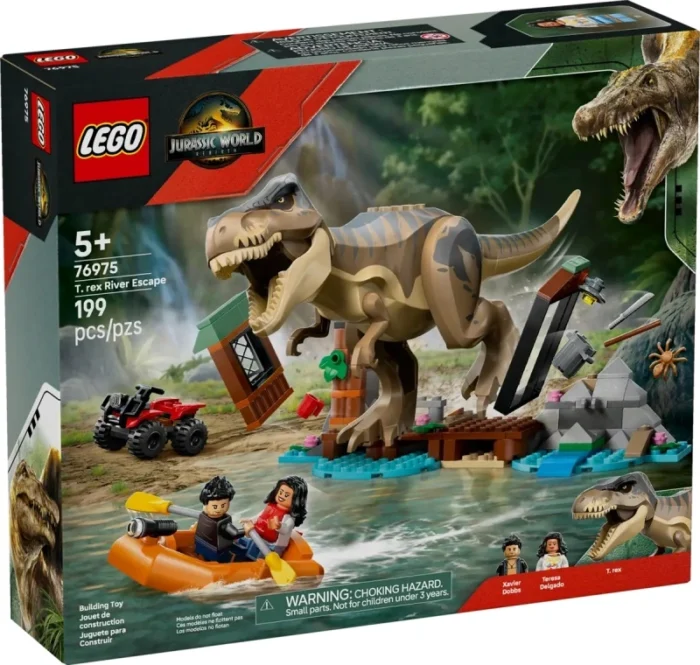 Lego 76975 Jurassic World Побег по реке от тираннозавра - Image 2