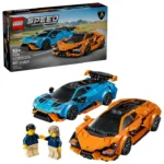 Lego 77238 Speed Champions Lamborghini Revuelto и Huracán STO