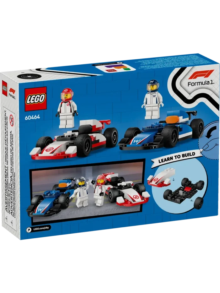 Lego 60464 Город Болиды F1® Williams Racing и Haas F1® - Image 9