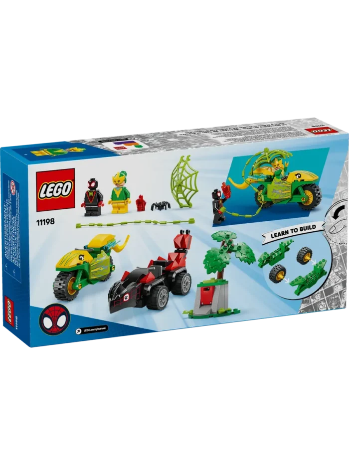 Lego 11198 Spidey Спин и погоня за мотодинозавром Электро - Image 9