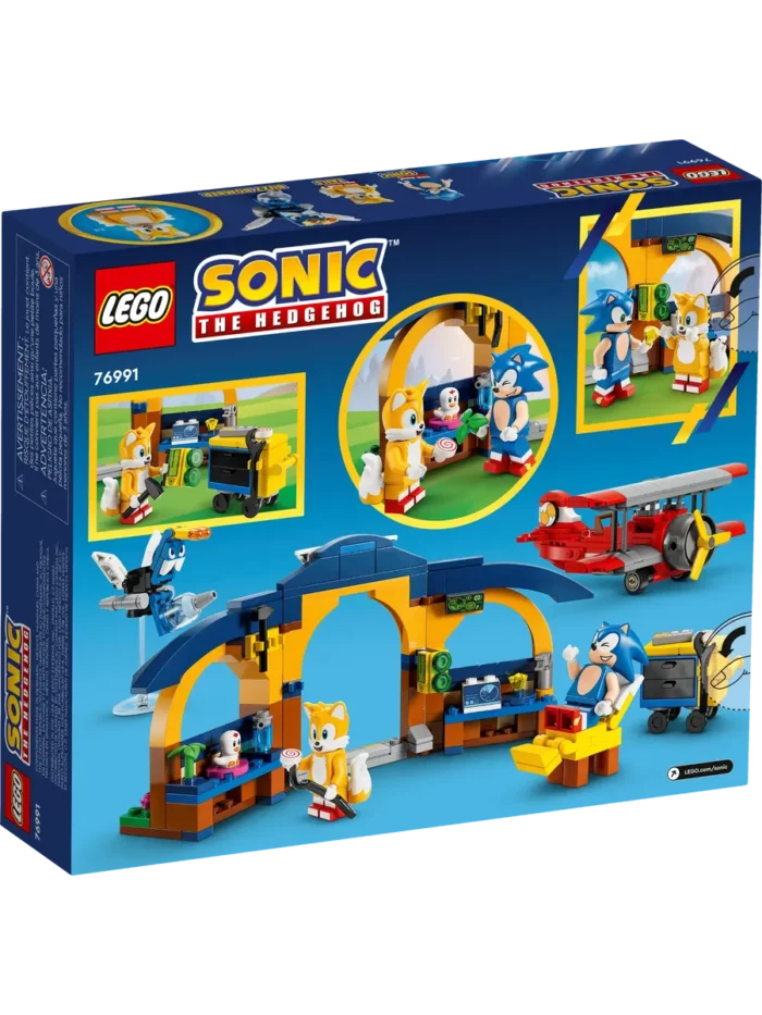 Lego 76991 Соник Мастерская Тейлза и Самолет Торнадо — изображение 9