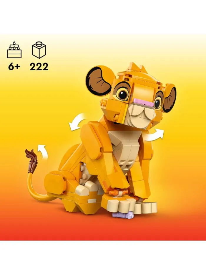 Lego 43243 Дисней Симба, маленький король лев — изображение 8