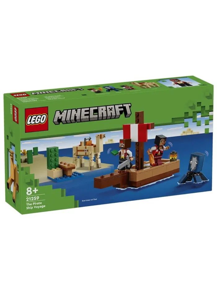 Lego 21259 Minecraft Путешествие на пиратском корабле — изображение 8