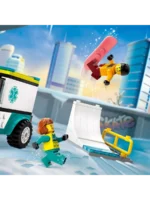 Lego 60403 Город Скорая помощь и сноубордист — изображение 8