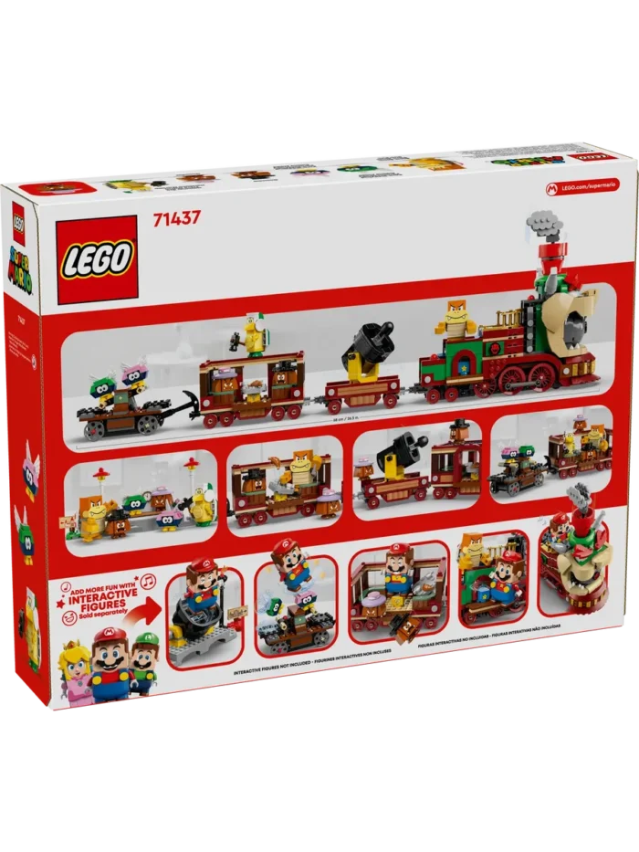 Lego 71437 Super Mario Поезд-экспресс Боузера — изображение 8