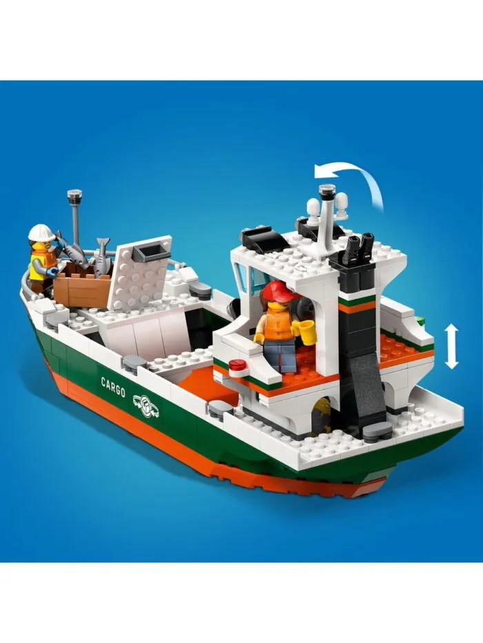 Lego 60422 Город Морская гавань с грузовым судном — изображение 8