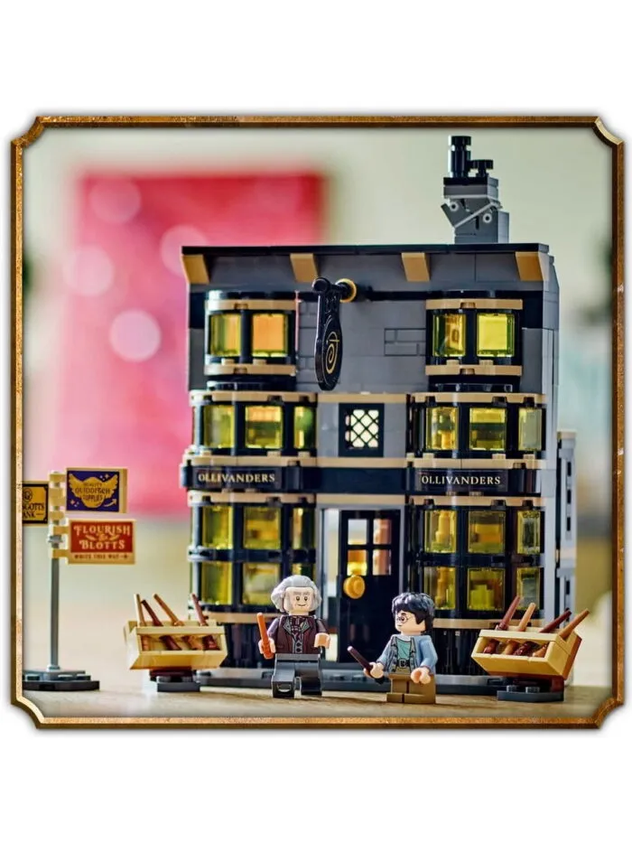 Lego 76439 Гарри Поттер Лавка Олливандера и ателье мадам Малкин — изображение 8