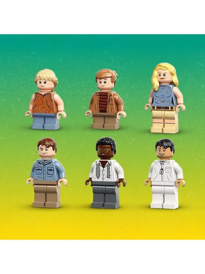 Lego 76961 Jurassic World Центр для посетителей: Т-рекс против Раптора — изображение 8