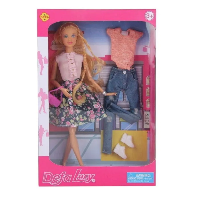8445 Defa Lucy Кукла Lucy (29см) "Городской стиль", в асс. 4 вида — изображение 3