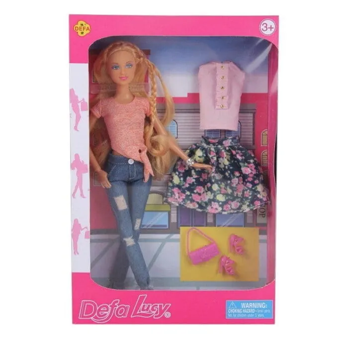 8445 Defa Lucy Кукла Lucy (29см) "Городской стиль", в асс. 4 вида — изображение 2