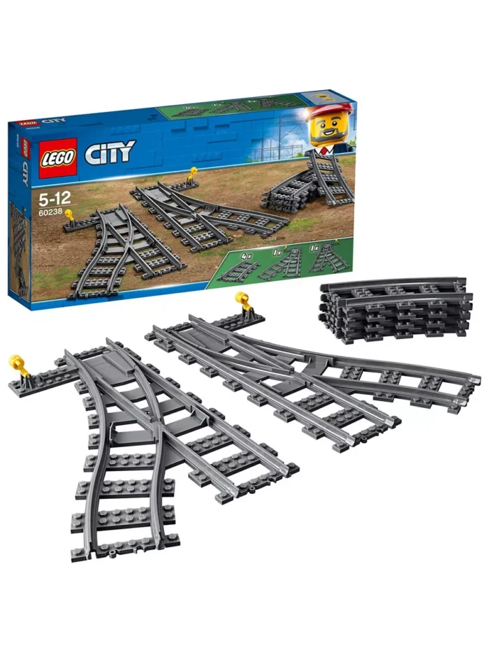 Lego 60238 Город Железнодорожные стрелки — изображение 10