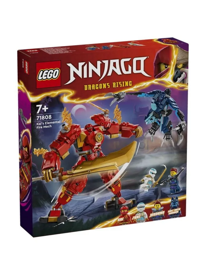 Lego 71808 Ниндзяго Стихийный огненный робот Кая — изображение 9