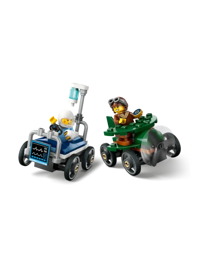 Lego 60459 Город Гоночные машинки: Самолет против больничной кровати - Image 10